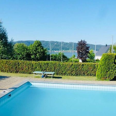 בודמן-לודוויגסהפן Die Seeblume - Ferienwohnung Mit Pool Und Seeblick מראה חיצוני תמונה
