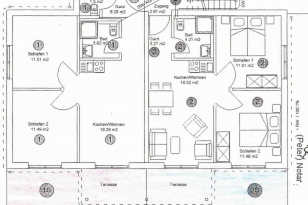 בודמן-לודוויגסהפן Die Seeblume - Ferienwohnung Mit Pool Und Seeblick מראה חיצוני תמונה